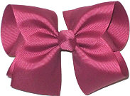 Downsized Large  Solid Color Bow Bow Victorian Rose